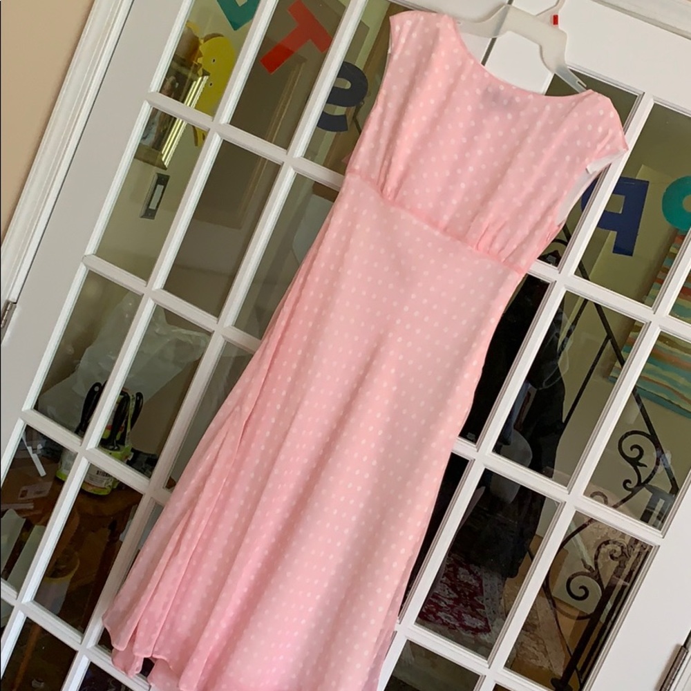 Pink Polka Dot Sundress